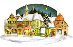 3D Moonlit Village 1955<br>Sellmer Advent Calender